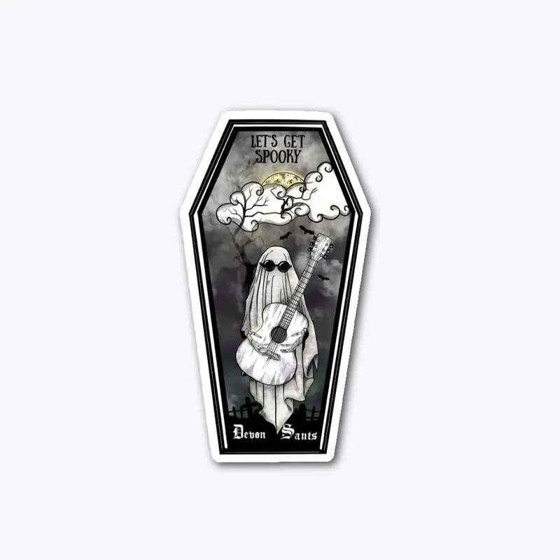 Coffin Sticker